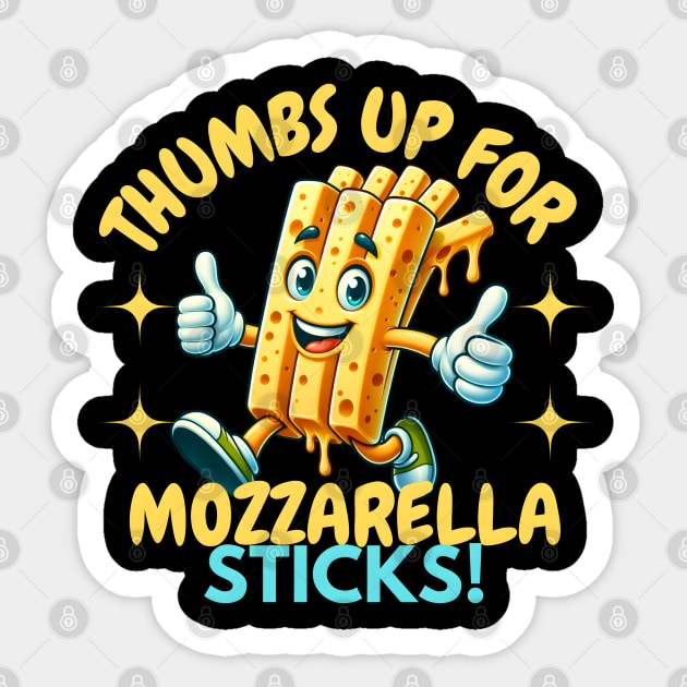 mozzarella sticks 2024 Sticker by FnF.Soldier 